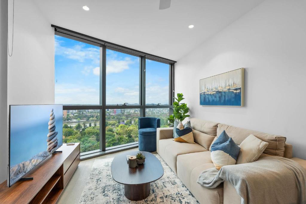 The Urban - Brand NEW 2BR with Sofa Bed at Queens Wharf with Pool and Gym, Brisbane