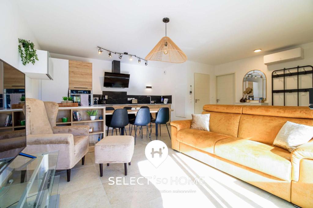 SELECT'soHOME - Appartement pour 6 personnes dans une résidence neuve avec piscine - Grande terrasse, parking privé et plancha ! - CAPNAT-A01 - 4