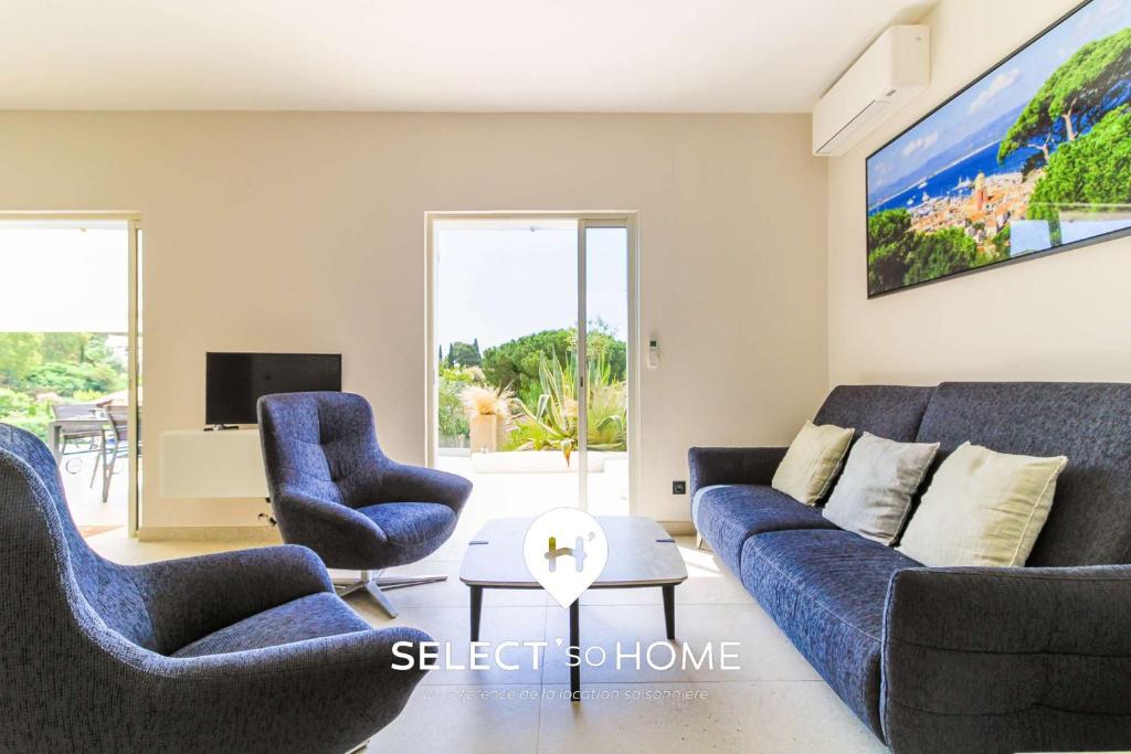 SELECT'soHOME - Villa avec piscine, spa et babyfoot pour 10 à proximité de la plage d'Aiguebelle ! - 5 ETOILES - VILLA MANDARINIERS - 5