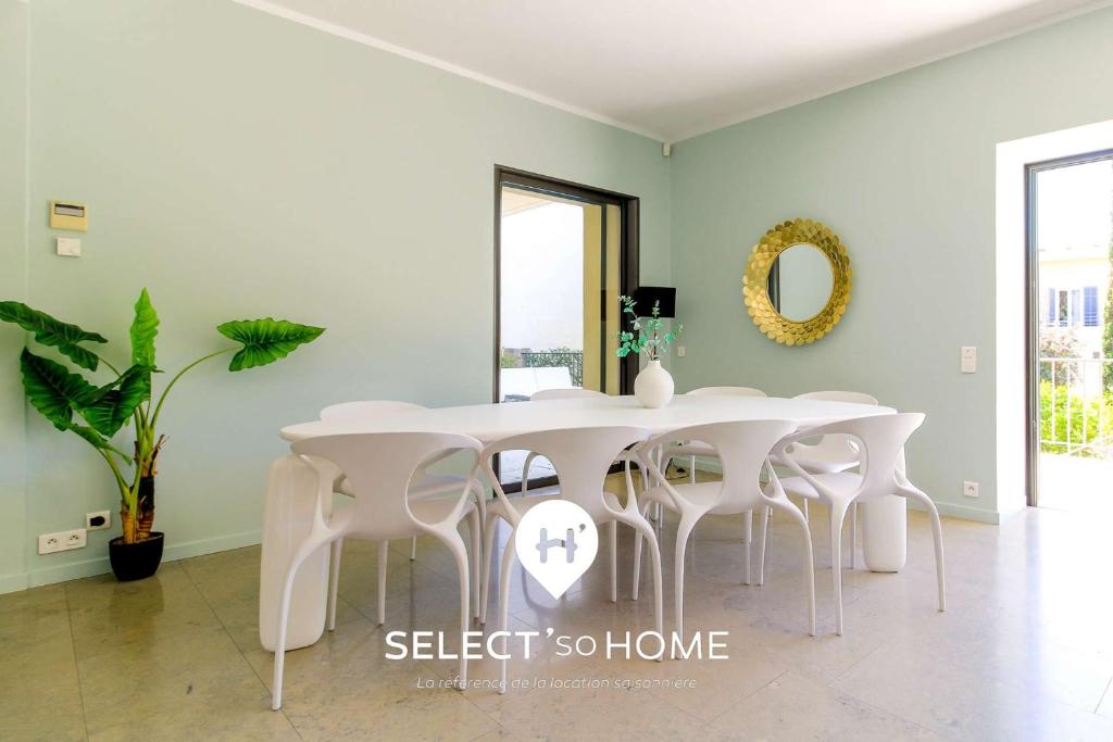 SELECT'soHOME - Villa pour 8 avec jacuzzi, vue mer et parking à quelques pas du port du Lavandou ! - VILLA MOUN PANTAI - 4