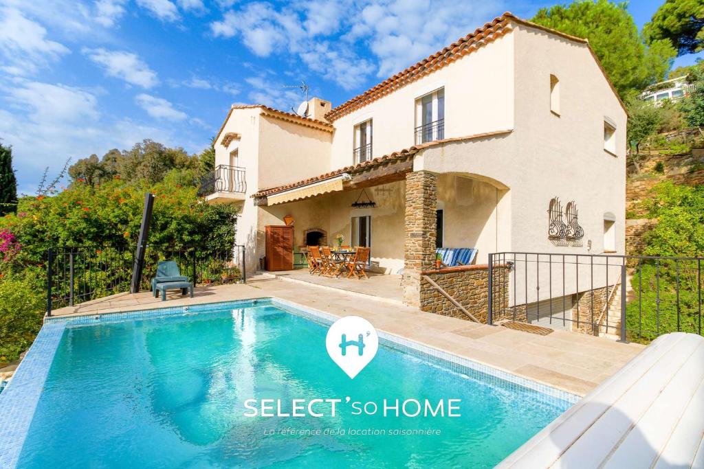 SELECT'soHOME - Magnifique villa pour 10 personnes avec piscine à débordement et vue sur la mer ! - VILLA PAVILLOU, Le Lavandou