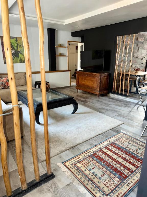 Cosy central appart de designer, style penthouse, Casablanca