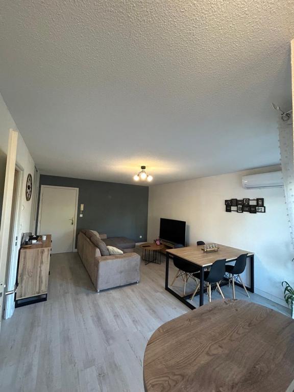 T2 cosy, calme et 2 Parking privé avec Piscine - 4