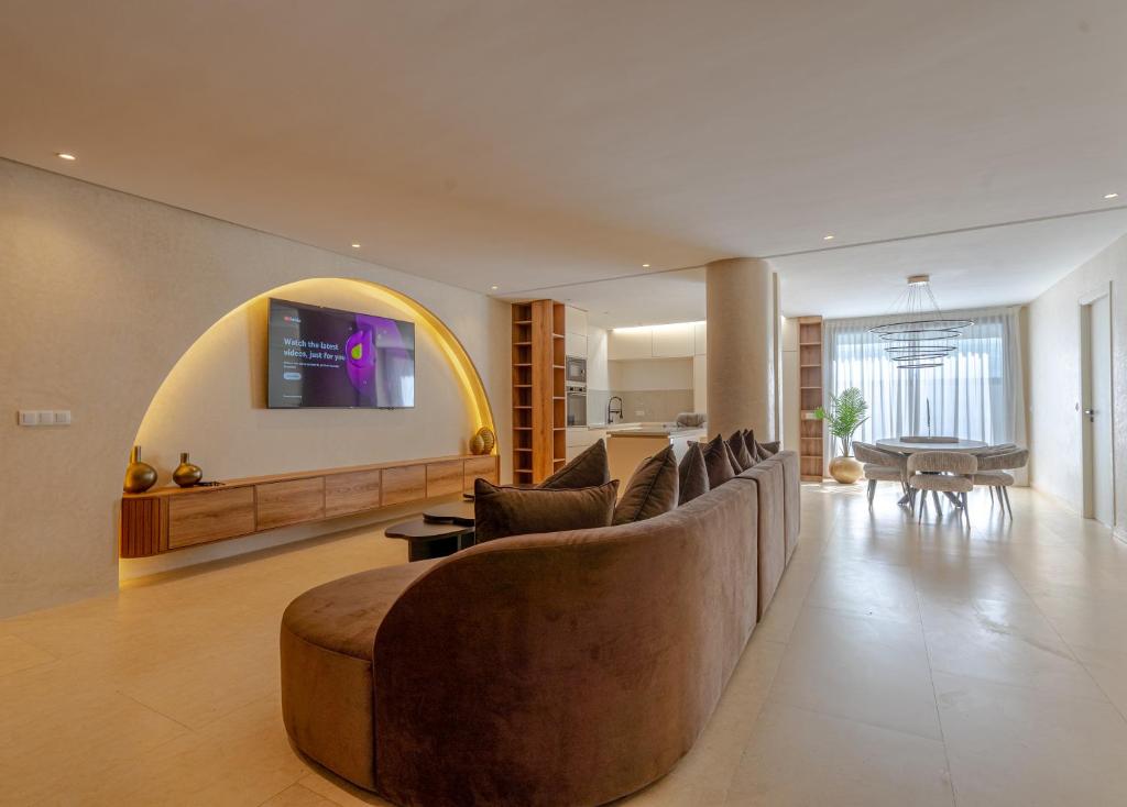 Appartement in Malabata Pearl Luxe met Sauna en indoor zwembad, Tanger