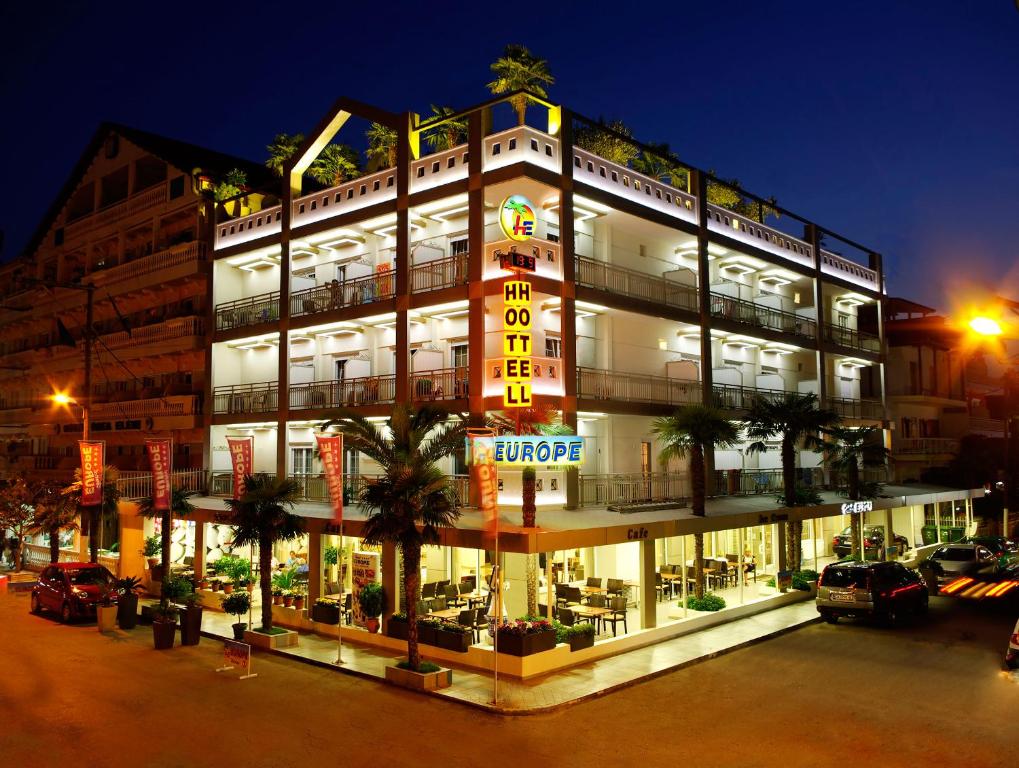 Hotel Europe — Hotel building in Katerini, Central Macedonia