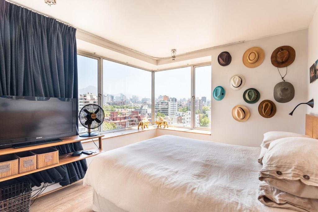 Spectacular view of the city and the Andes - 1