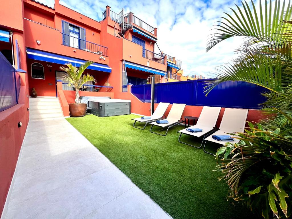 Casa privada con jacuzzi en Meloneras 7 huéspedes, terraza exclusiva - 4