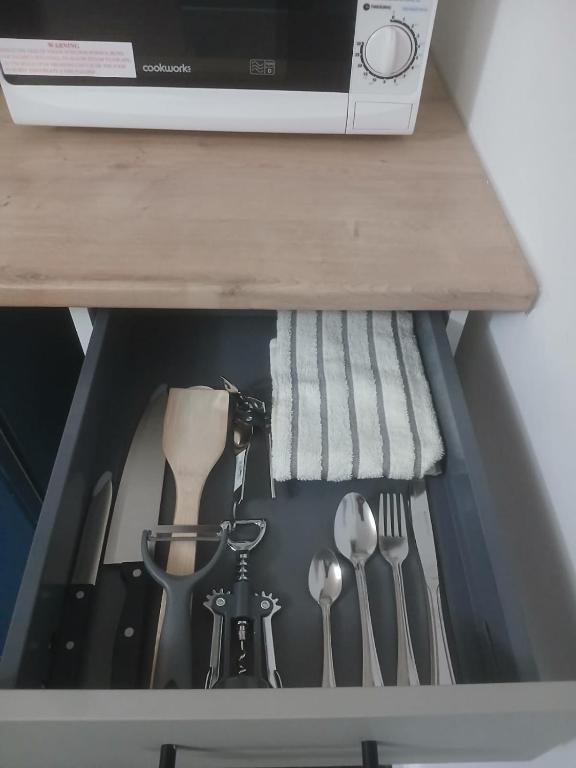 Ground Floor Studio Apartment 주방