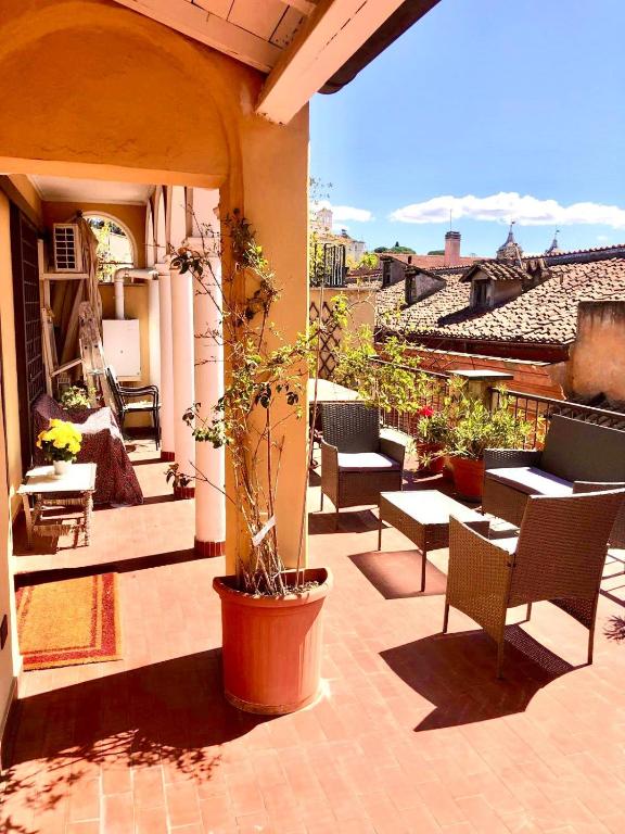 Private terrace penthouse with elevator Piazza Spagna - 5