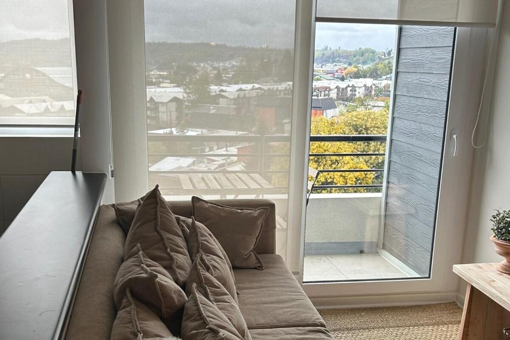 Departamento en condominio Villarrica vista a volcán y lago - 4