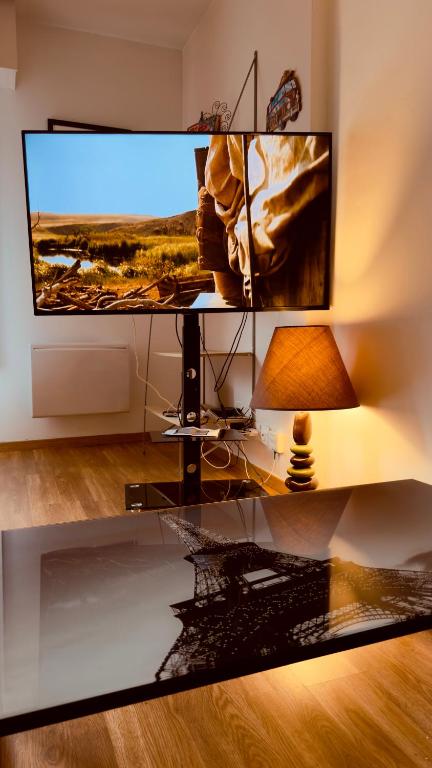 T2 Tout confort TV 55' avec canal séries netflix Disney Dazen Bein sport apple TV OCS paramount prime vidéo - 4