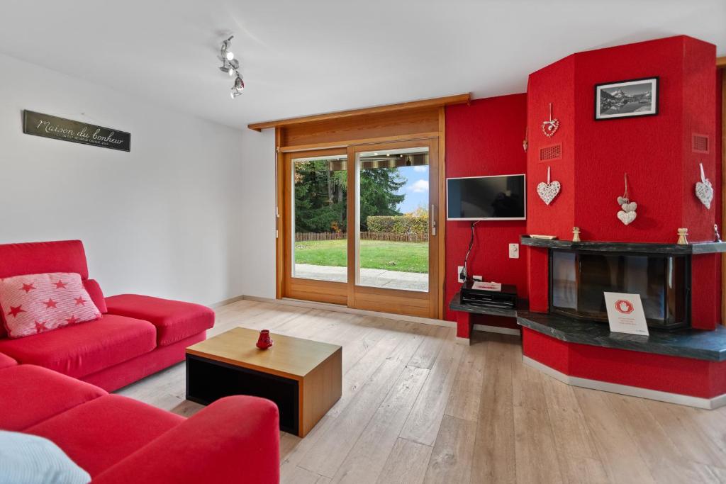Maison Crans-Montana, 7 pers - 7 lits, Jardin & Carnotzet - 2