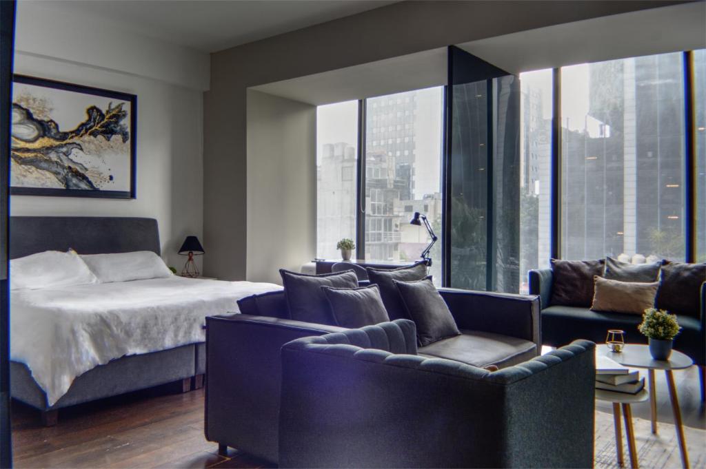 Reforma 284 King Size SUITE Swimming Pool, Parking & Kitchen - 1
