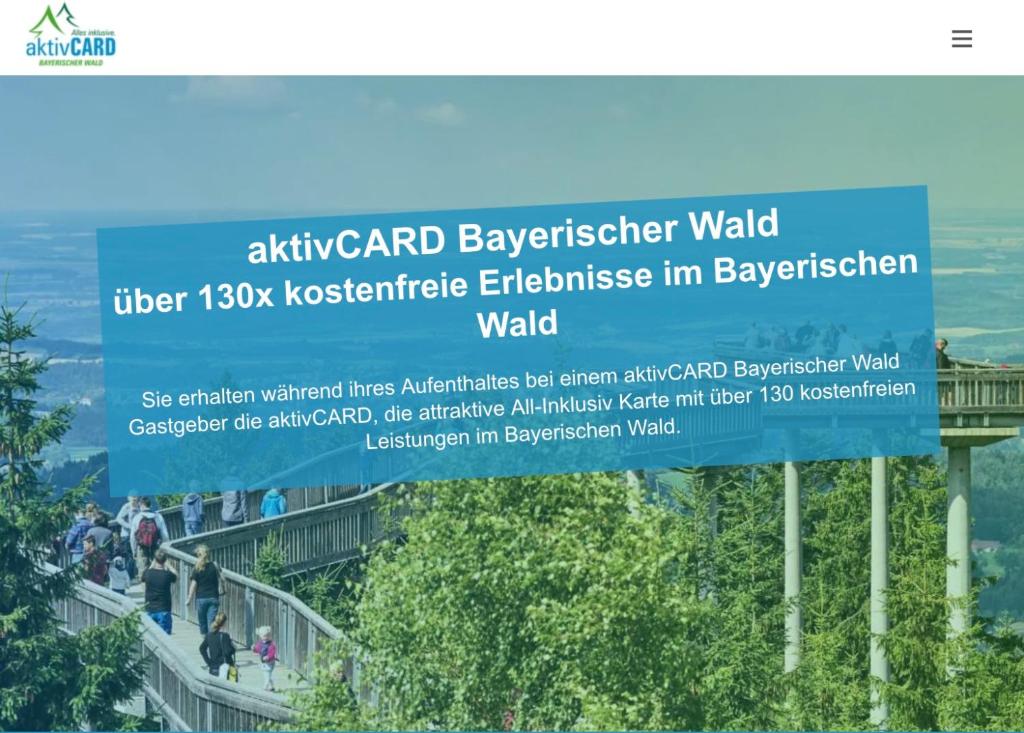 App mit Klima, Pool, Garage für Auto, Bike, Skier inkl AktivCARD bayerischer Wald - 1