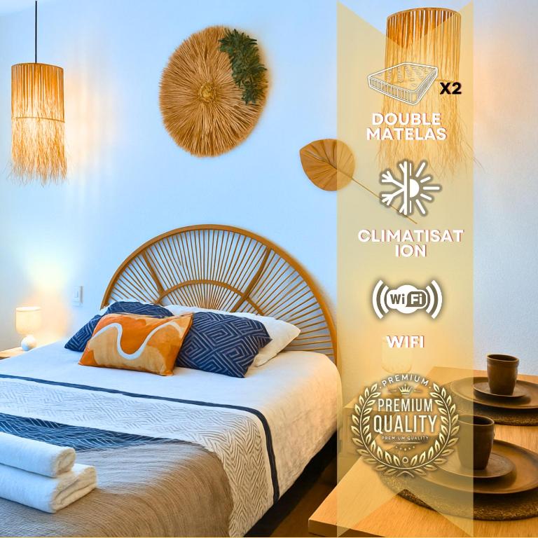 Angélique- Matelas confort - Clim - Wifi - Gare - 1