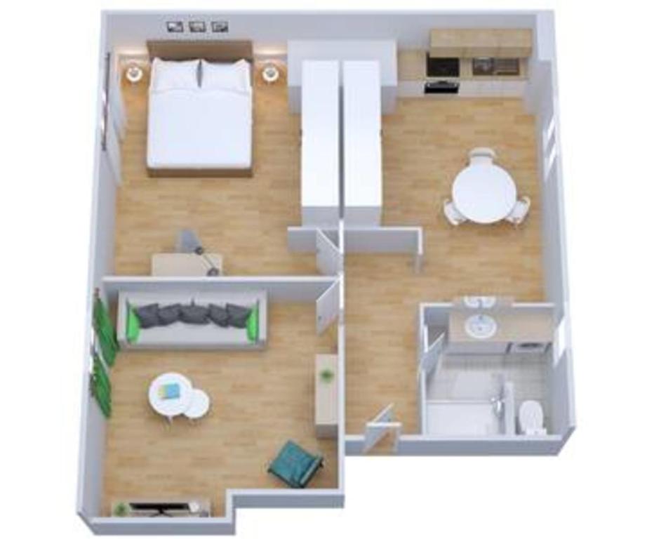 Art Deco I Center I High-Speed Wi-Fi I Bright - 2