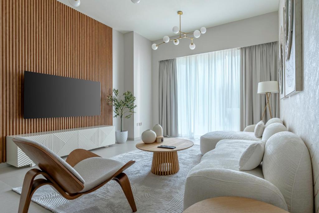 Nasma Luxury stays- Luxury-highfloor-iconic location, Дубай