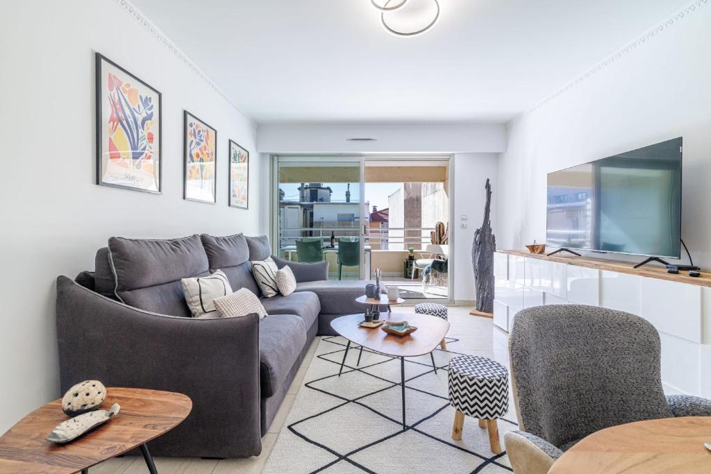 MY CASA - PALAIS MED 702 D - 2 bedroom Down Town with Terasse AC - 1