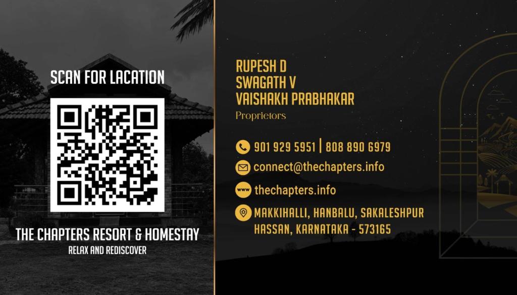 The Chapters, Sakleshpur