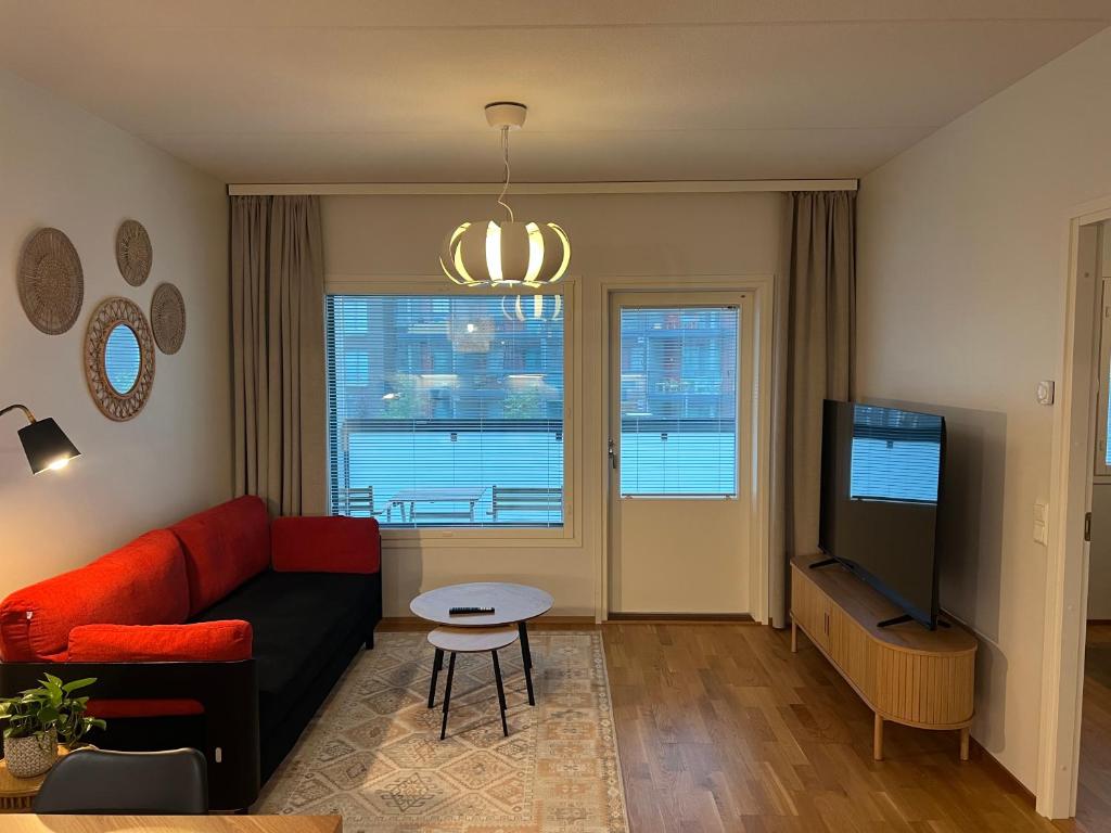 Quality dreams - modern two-room apartment - private parking, Turku