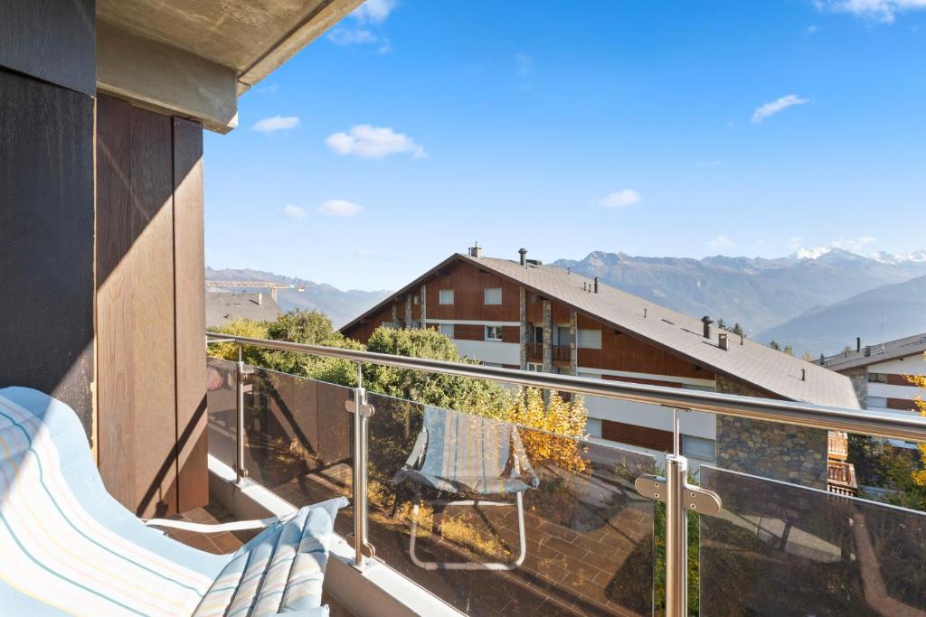 Crans-Montana, 5 pers, balcon vue et parking privé - 2