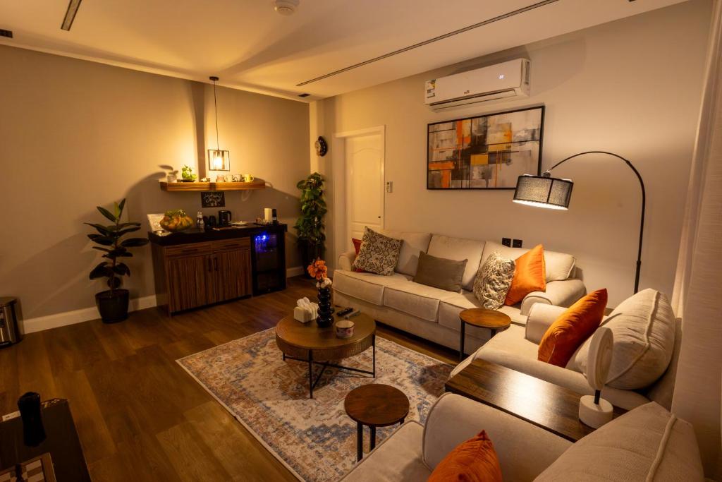 Elegant apartment with self check-in, Rijád