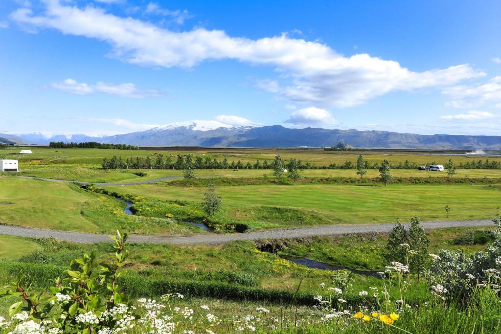 View, Hotel Eyjafjallajokull in Keldur
