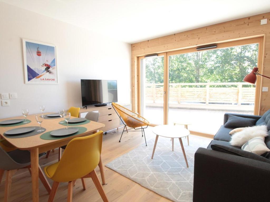 Appartement ski aux pieds, 3 pièces, 6 pers, terrasse sud, près des Carroz - FR-1-572-248 - 1