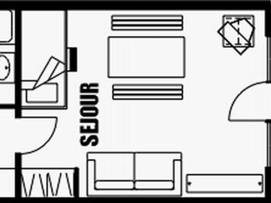 Studio 4 pers. avec lave-linge, balcon et accès direct aux pistes - Proche centre des Carroz - FR-1-572-176 - 4
