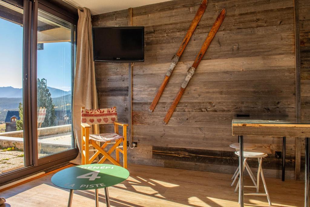Appartement L'usoner terrasse, vues pistes et lac - 2