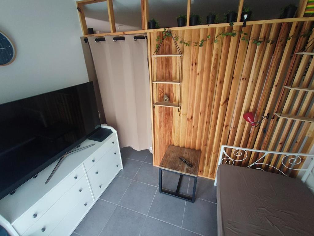 appartement lit 1 personne avec matelas d'appoint 1 personne - 1