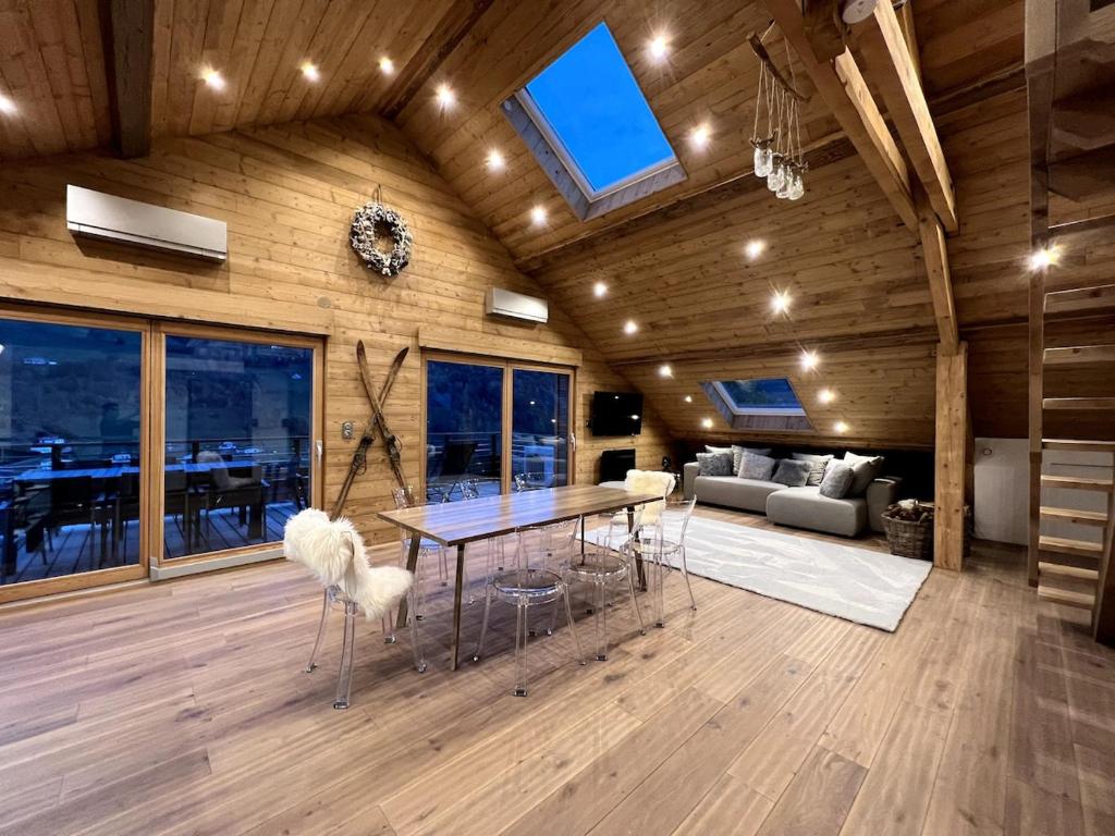 Splendide appartement style chalet classé 4 étoiles, terrasse face à la montagne - 4