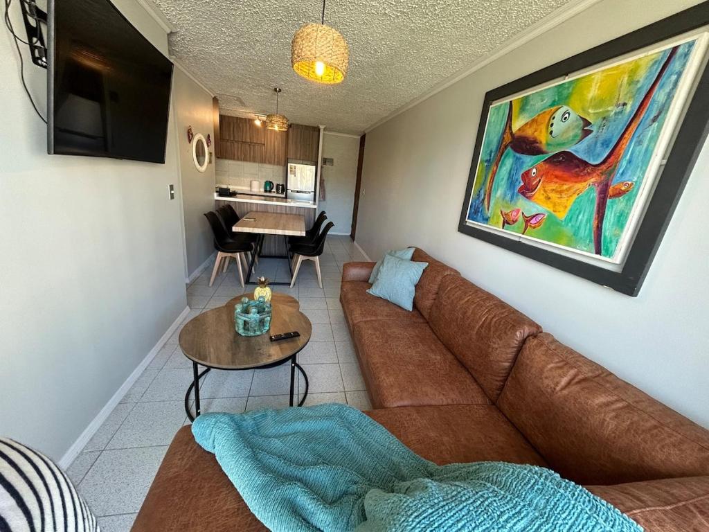 Lindo y cómodo departamento en Dichato - 1