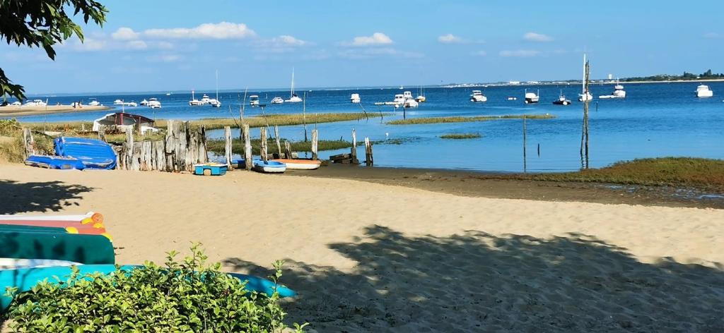ARCACHON APPARTEMENT FACE PLAGE 5 pers Wi-Fi Parking Linge de maison gratuit 1chambre parentale 1cabine lits superposés 1 canapé lit - 4