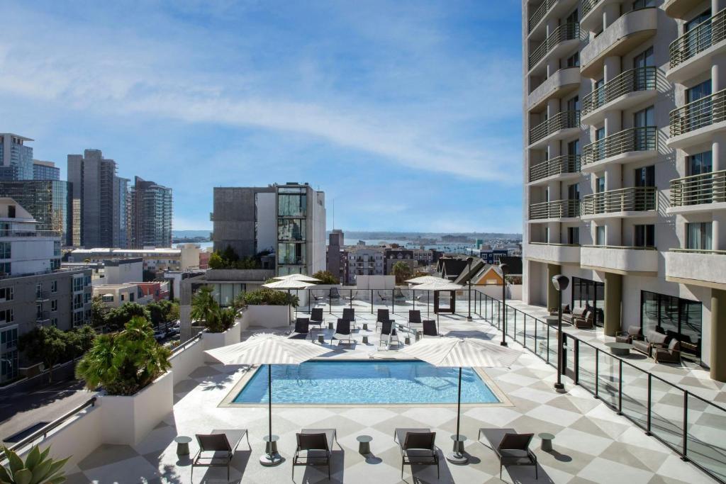 Courtyard by Marriott San Diego Downtown Little Italy 전경