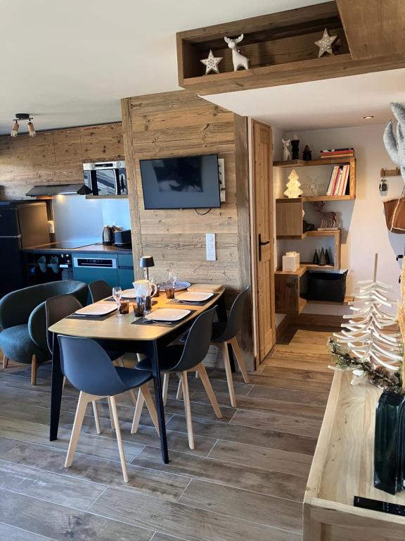 la Plagne Montalbert - Appt 2 chambres pour 6 pers - parking - 5