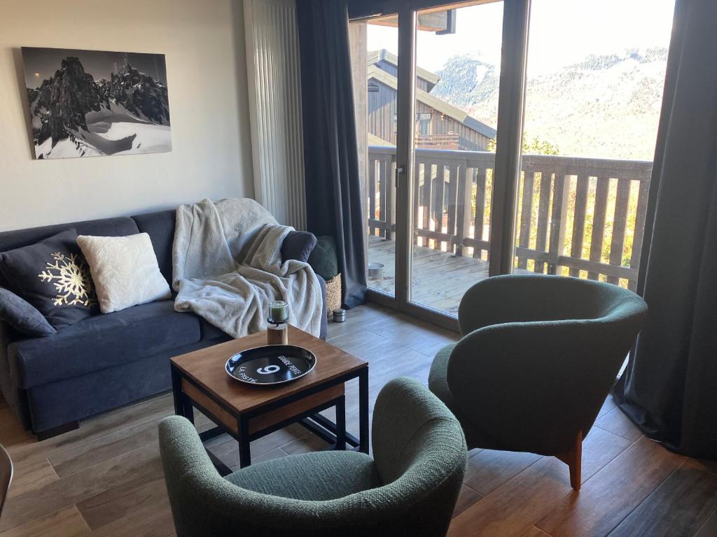 la Plagne Montalbert - Appt 2 chambres pour 6 pers - parking - 3