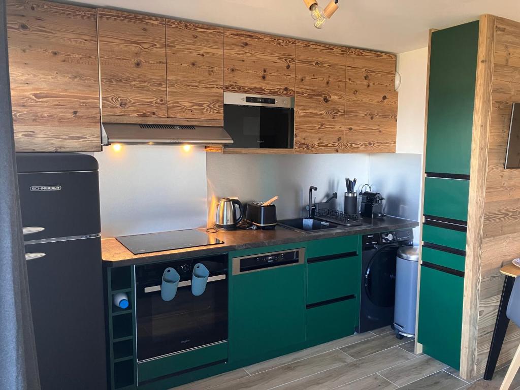la Plagne Montalbert - Appt 2 chambres pour 6 pers - parking - 4