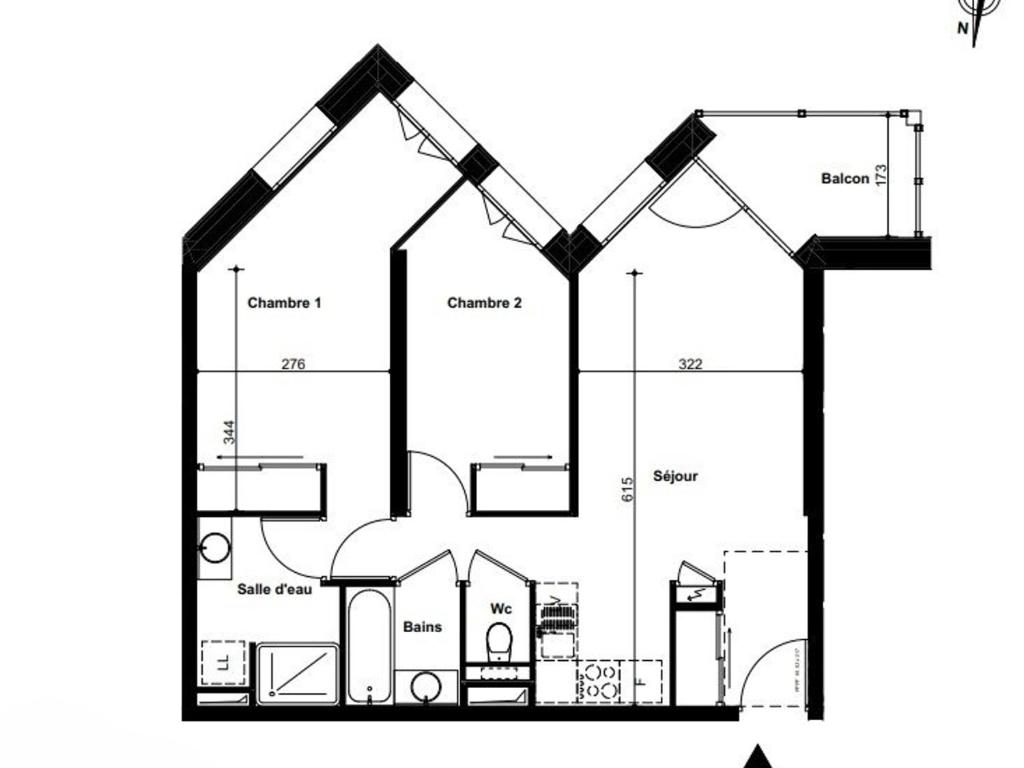 Appartement 3 Pièces, Valmorel, 6 Pers., Parking - FR-1-291-1041 - 2