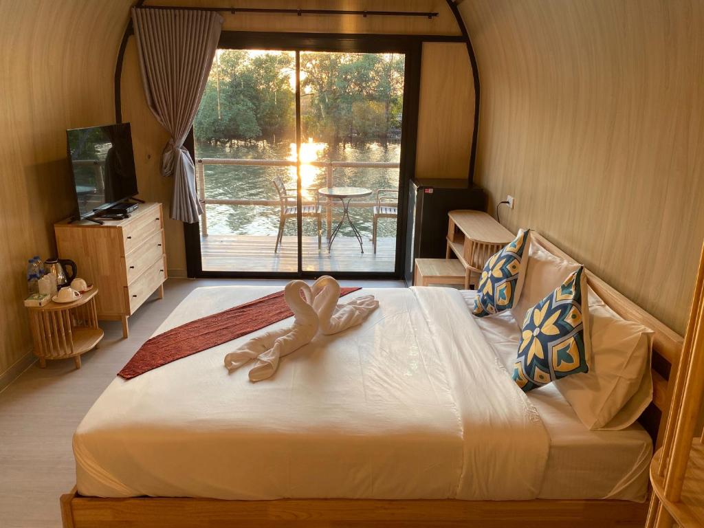 RimbayMangrove Resort 테라스