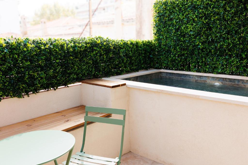 Suite Cigale Bleue avec terrasse et piscine à Antibes - 1