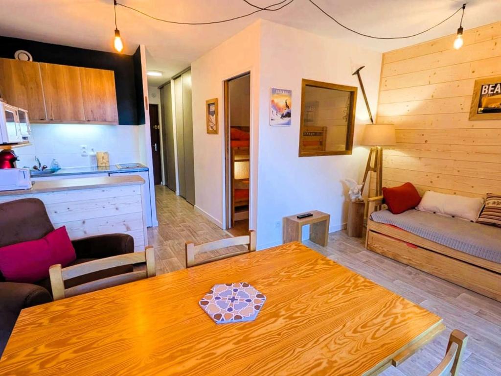 Grand studio cabine 4 pers. avec garage à 600m des remontées mécaniques - 1