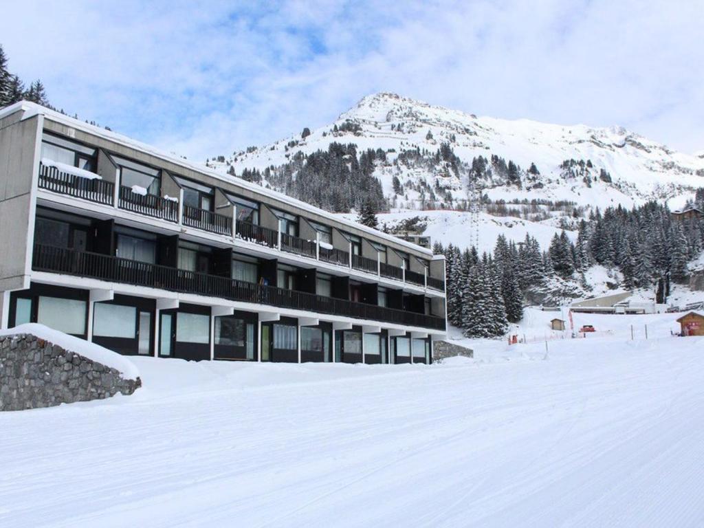 Studio 4 pers. sur les pistes à Flaine, parking, casier à skis, terrasse - FR-1-687-75 - 2