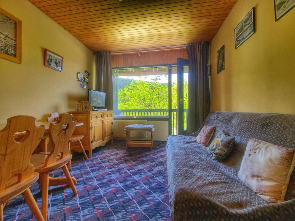Appart. 38m² pour 6 pers, balcon sud, pied des pistes - FR-1-687-115 - 3