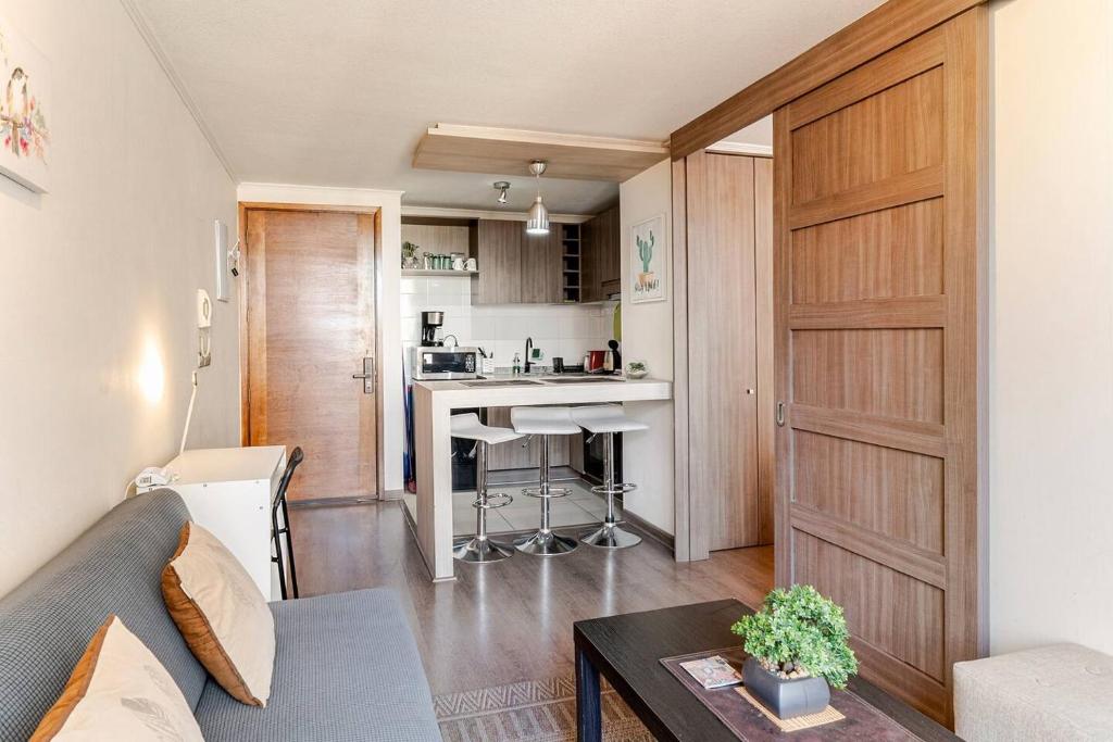 Depto Metro U Chile Santiago Centro - 4