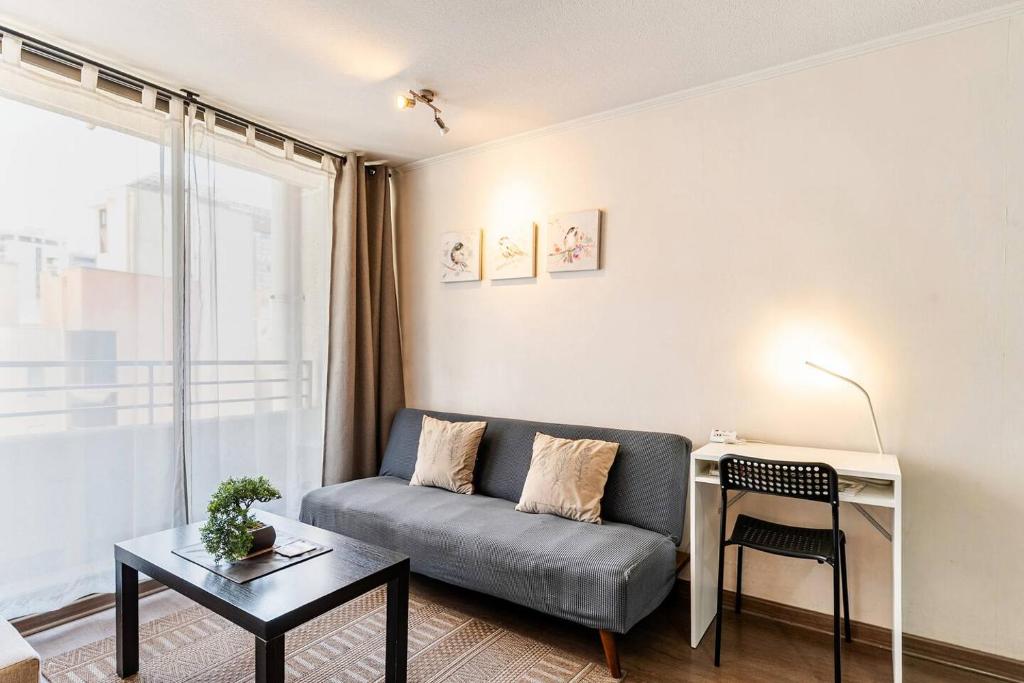 Depto Metro U Chile Santiago Centro - 2