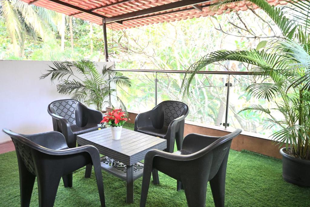 GR STAYs Private Pool Villa in Calangute 5 mins to Baga 전경
