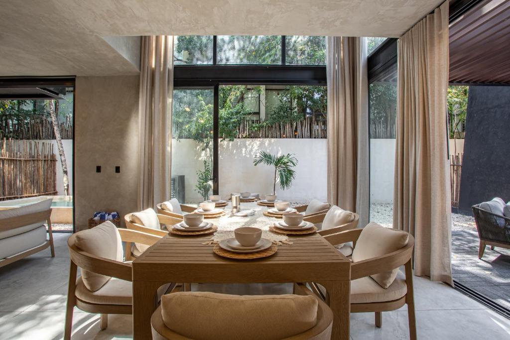 Villa de lujo 5 Rec, Aldea Zama, Casa para 15 personas, Playa Tulum, México - 4