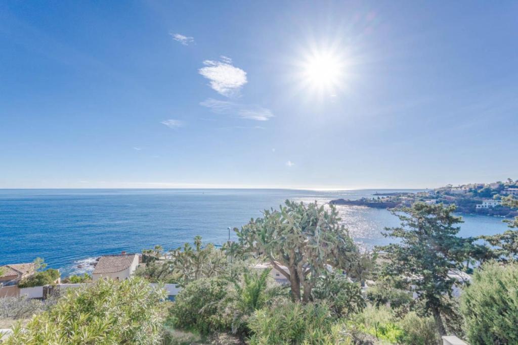 Vue mer & terrasse Studio calme parking St Raphaël - 4