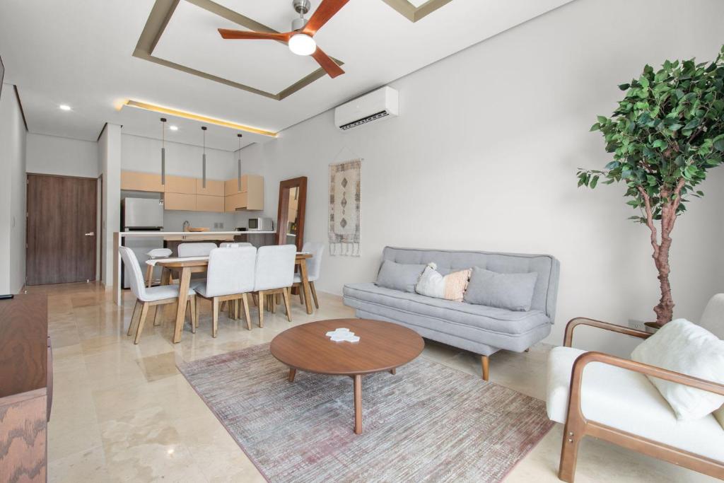 Bright 2BR Amira District Gem with Shared Pool - 5